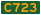 AUS Alphanumeric Route C723.svg