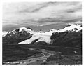 Girls Mountain (right) and Worthington Glacier