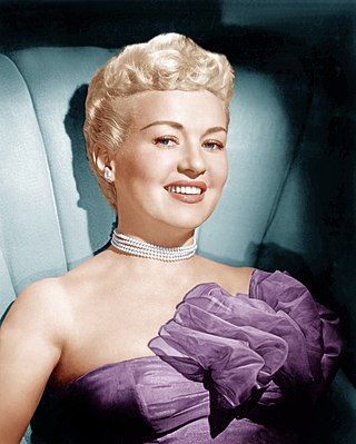 <span class="mw-page-title-main">Betty Grable</span> American actress, pin-up girl (1916–1973)