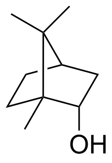 <span class="mw-page-title-main">Borneol</span> Chemical compound Borneol, Sesquterpene, found in different varieties of Cannabis.