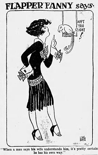 <i>Flapper Fanny Says</i> American comic strip