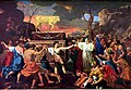 Adoration of the Golden Calf - Nicolas Poussin - 1633-34 - Galeri Nasional London.