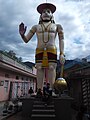 Um templo dedicado a Hanuman em Rishikesh