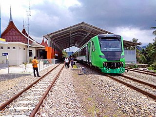 <span class="mw-page-title-main">Duku railway station</span> Railway station in Indonesia