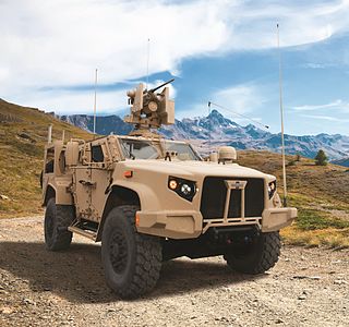 <span class="mw-page-title-main">Oshkosh L-ATV</span> Military light utility/combat multi-role vehicle