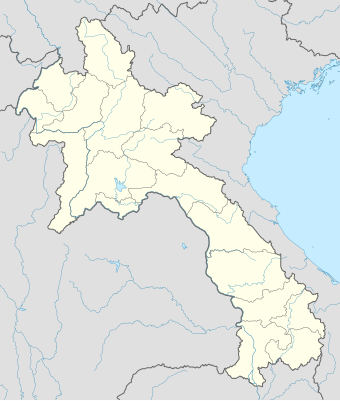 Harta de localizare Laos