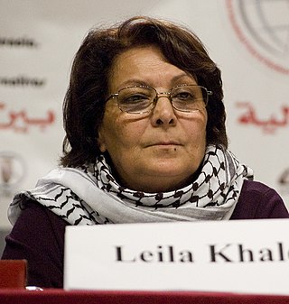 <span class="mw-page-title-main">Leila Khaled</span> Palestinian militant and activist (born 1944)