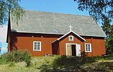 Old church in Loppi; a rare example of small Finnish 17th century wooden churches