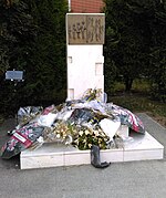 War memorial dedicated to the victims of the Kosovo war