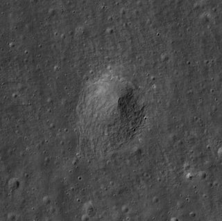 <span class="mw-page-title-main">Spur (lunar crater)</span> Surface depression on the Moon