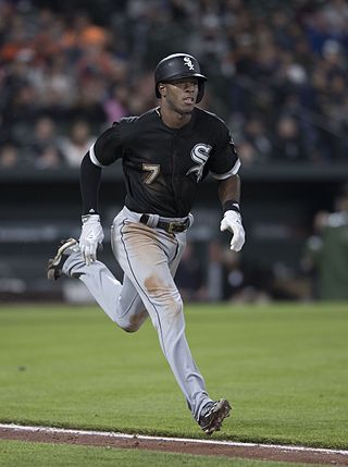 <span class="mw-page-title-main">Tim Anderson (baseball)</span> American baseball player (born 1993)