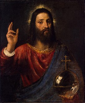 Titian, Salvator Mundi (1570), Hermitage Museum