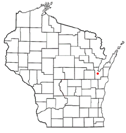 Vị trí trong Quận Brown, Wisconsin