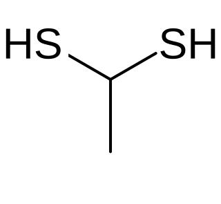 <span class="mw-page-title-main">Ethane-1,1-dithiol</span> Chemical compound