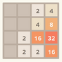 Grille du jeu 2048.