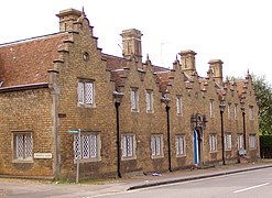 The almshouse at Woburn, Bedfordshire, England