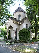 Mausoleul lui Franz Liszt din Bayreuth (Stadtfriedhof)