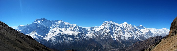 Annapurna Himal from North-East