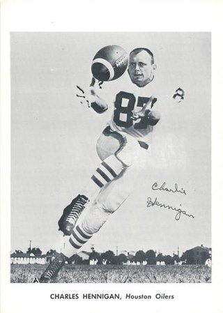 <span class="mw-page-title-main">Charlie Hennigan</span> American football player (1935–2017)