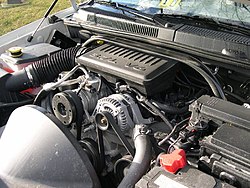 Chrysler PowerTech 3.7 L V6 in a 2005 Jeep Grand Cherokee Chrysler PowerTech 3.7.jpg