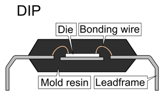 <span class="mw-page-title-main">Integrated circuit packaging</span> Final stage of semiconductor device fabrication