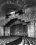 Proscenium arch, 1922