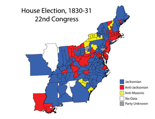 <span class="mw-page-title-main">1830–31 United States House of Representatives elections</span> House elections for the 22nd U.S. Congress