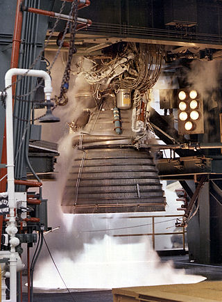 <span class="mw-page-title-main">Rocketdyne J-2</span> Rocket engine