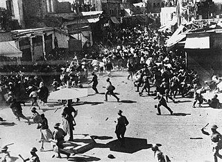 <span class="mw-page-title-main">Jaffa riots (April 1936)</span> Violent anti-Jewish riots perpetrated by Arabs in Mandatory Palestine