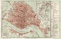 Historical map of Venice