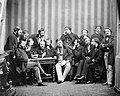 Le cabinet ministériel des Affaires étrangères du comte Alexandre Walewski en 1859.