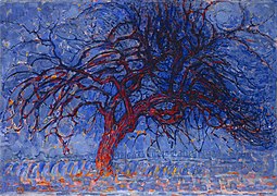 Piet Mondrian, "Punane puu" (1908–10)