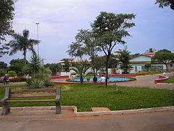 Plaza in front of the municipal hospital