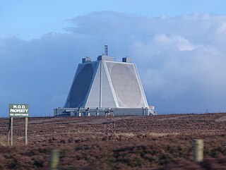 <span class="mw-page-title-main">RAF Fylingdales</span> Royal Air Force base in Yorkshire, England