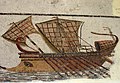 Image 86A mosaic of a Roman trireme in Tunisia (from Piracy)
