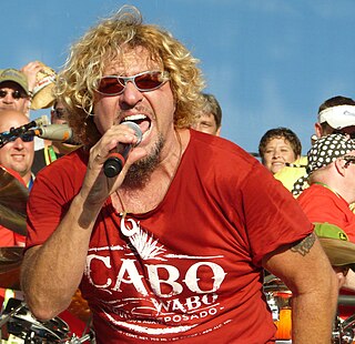 <span class="mw-page-title-main">Sammy Hagar</span> American rock singer (born 1947)