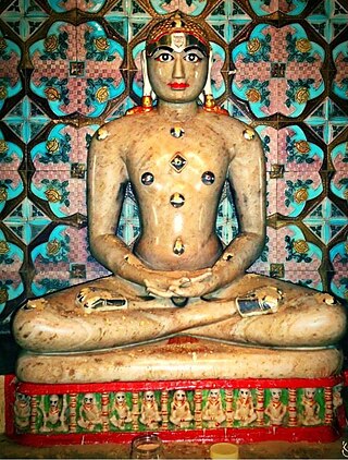 <span class="mw-page-title-main">Padmaprabha</span> Sixth Tirthankara in Jainism