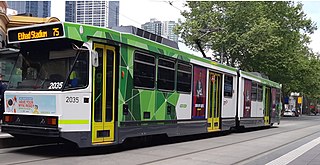 <span class="mw-page-title-main">Melbourne tram route 75</span> Tram route in metropolitan Melbourne, Victoria, Australia