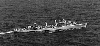 USS <i>Jeffers</i> Gleaves-class destroyer