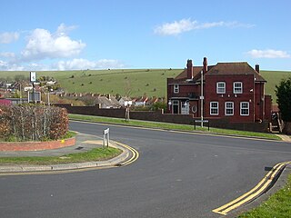 <span class="mw-page-title-main">Woodingdean</span> Suburb of Brighton, England