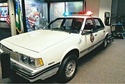 Chevrolet Celebrity Police Cruiser from the 1980s.