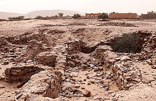 <span class="mw-page-title-main">Azougui</span> Site of medieval town in Adrar Region, Mauritania