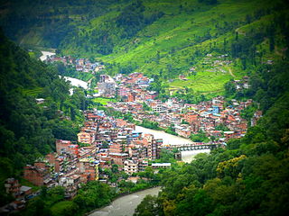 Bahrabise Municipalitiy in Bagmati Province, Nepal