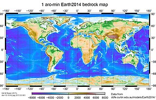 <span class="mw-page-title-main">Global relief model</span> Model of Earths relief including elevation and depth underwater