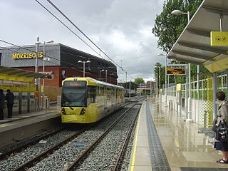 <span class="mw-page-title-main">Chorlton tram stop</span> Manchester Metrolink tram stop