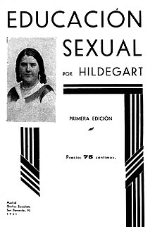 cover Educación Sexual Hildegart 1931