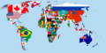 Image 39Flag map of the world from 2015 (from 2010s)