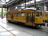 PCC-tram 1180 heeft enkele jaren bij het AOM dienstgedaan - ook in de normale lijndienst van GVB (Amsterdam) - en is sinds 2005 terug in Den Haag.