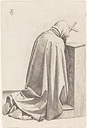 Johann Friedrich Overbeck, Praying Monk, 1826, NGA 131848.jpg