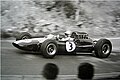 1965: Gerhard Mitter auf dem Nürburgring im Lotus 25